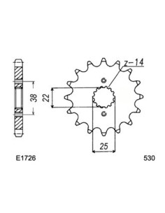 PIG DUCATI 750.INDIANA'88/89 15 530