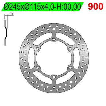 DISQUE DE FREIN NG BRAKE FIXE