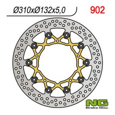 DISQUE DE FREIN NG BRAKE AVANT GAUCHE/DROITE