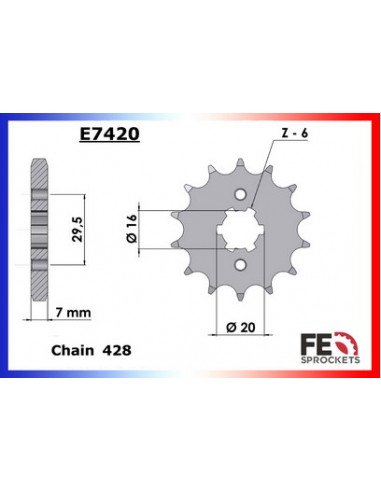 PSB YAMAHA YBR.125'07/10 14 428