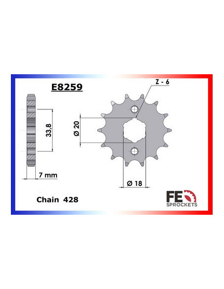 PIG HON XLS/XR/MTX/XLR.125 13