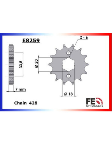 PIG HON XLS/XR/MTX/XLR.125 15