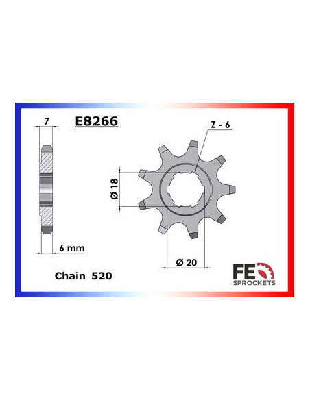 PIG HONDA TLR250 10 520