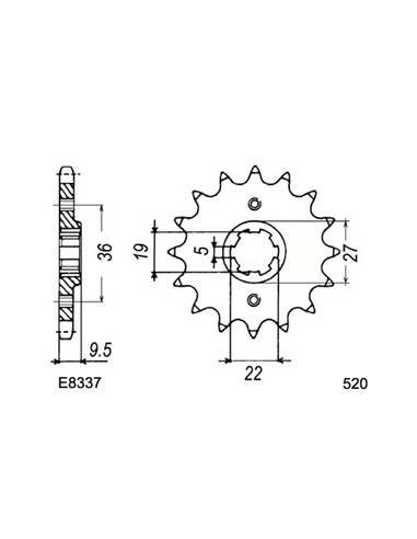 PIG HONDA CR250Z/B/C/D/E/F 14