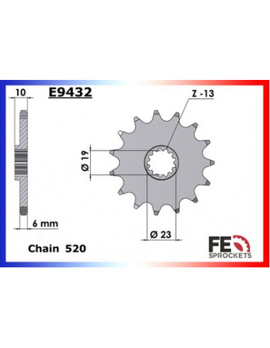 PIG ENDURO RMX250'89/00 10 520