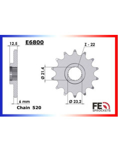 YAM YFM.250 RAPTOR'07/08  14  520