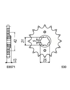 PIG YAM XS400S '82/83 16 530