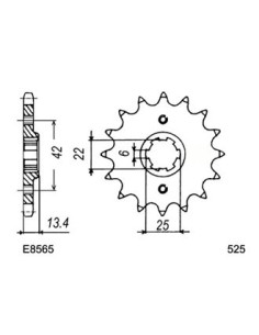 PIG HONDA CB.450S 27PS  17 525