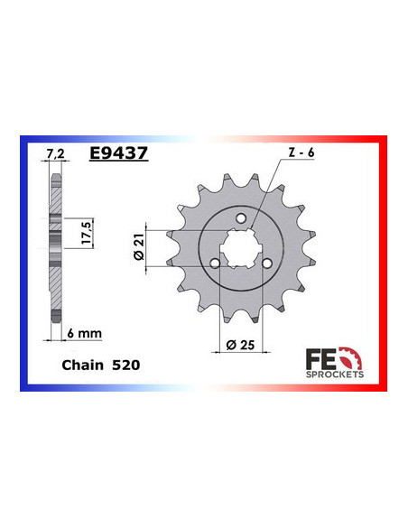 PIG SUZ DR600 '85/89 15 520