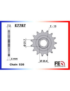 PSB KAWASAKI  ZX.6R '07/10  16  520