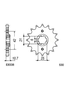 PIG HONDA CB650Z/C/SCC 16 530