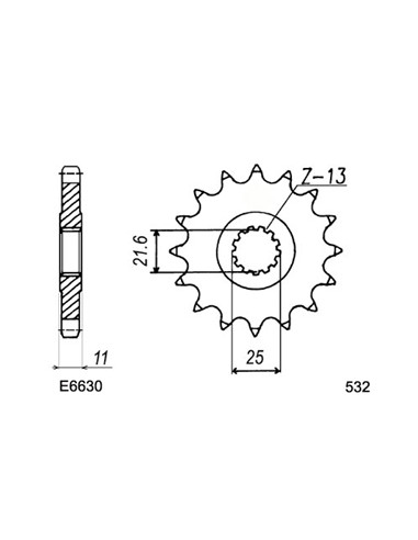 PIG YAM FZ750R '89 14 532