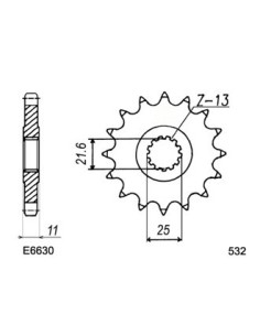 YZF.750'93/96-GTS.1000'93/00 17 532