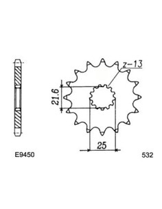 PIG SUZUKI RF.900.RR'94/00  15  532