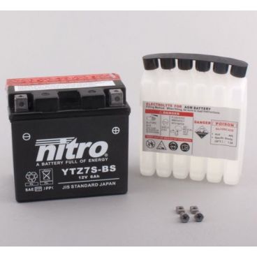 Batterie de moto NITRO YTZ7S-BS