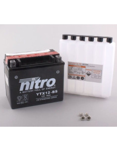 Batterie de moto NITRO YTX12-BS