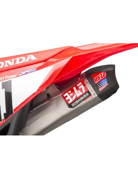 Ligne complète YOSHIMURA RS-12 Signature Series titane/inox/carbone - Honda CRF250R