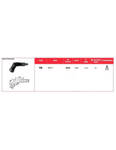 Capuchon antiparasite NGK YB01F