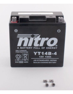 Batterie de moto NITRO YT14B-4