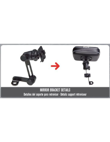 Support GPS SHAD fixation retroviseur