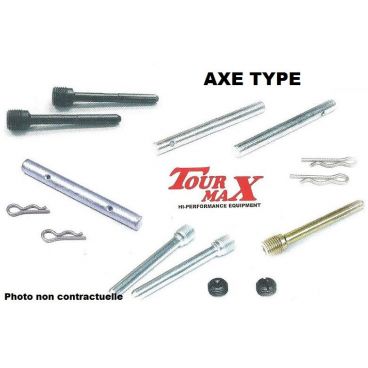 Kit axe de plaquettes pour etrier Tour Max 463