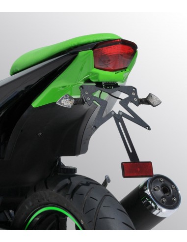 Support de plaque Ermax pour NINJA 250 R 2008/2012 