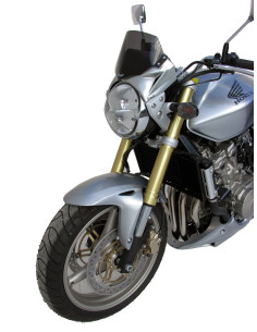 Tête de fourche Ermax pour CB 600 Hornet alu brossé 