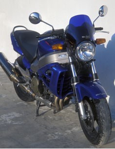 Saute vent  mini Sprint 22 cm  Ermax (pour  CB 600 03/04 + CB 900 + CBF 500/600) 