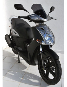 Saute vent double galbe  + 10 cm  Ermax pour Agility City 125 2010/2011 