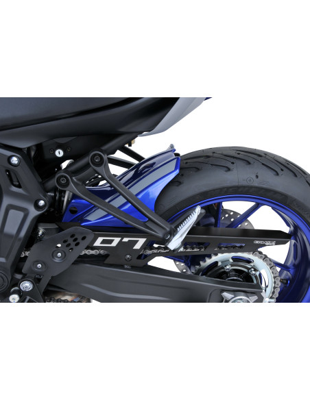Garde boue arriere Evo en 2 parties Ermax pour MT07(FZ 7) 2021 