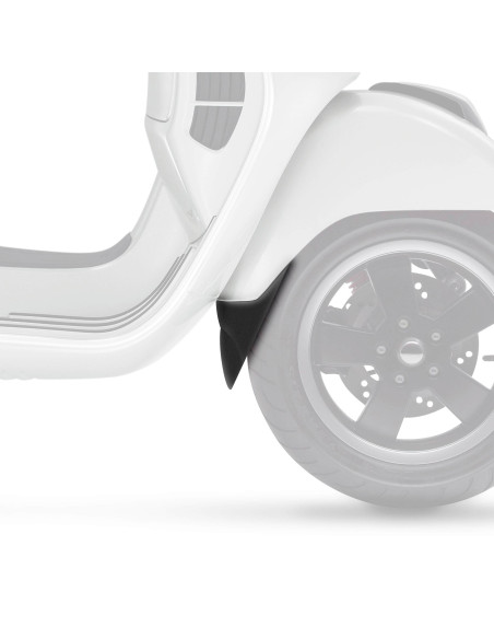 Prolongateur de Garde boue avant noir Ermax 