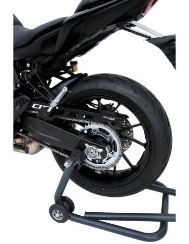 Garde boue arrière Evo en 2 parties  Ermax pour MT07(FZ 7) 2018-2020 