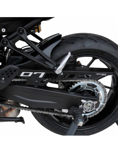 Garde boue arrière evo en 2 parties Ermax pour MT07(FZ 7) 2014-2017 