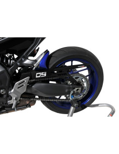 garde boue arriere evo (avec carter chaine en aluminium anodisé) Ermax pour MT09(FZ 9) 2021  2