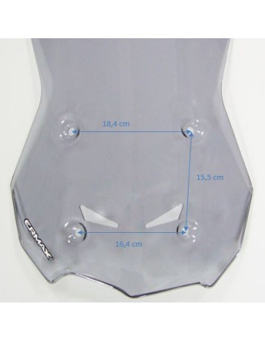 Bulle haute protection Ermax pour F 850 GS et adventure 2018-2021 