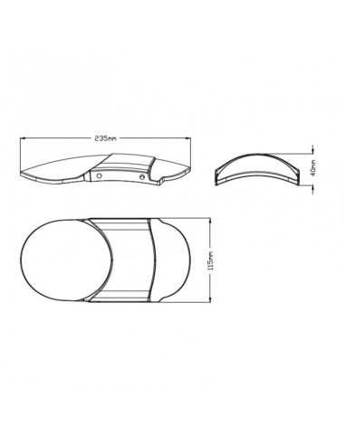 Garde-boue avant en aluminium 20296 PUIG pour Indian Scout Bobber 2018 et + 