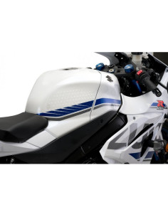 Grip de protection adhésif 4557 Puig Universel apparence Carbone avec relief gaufré 