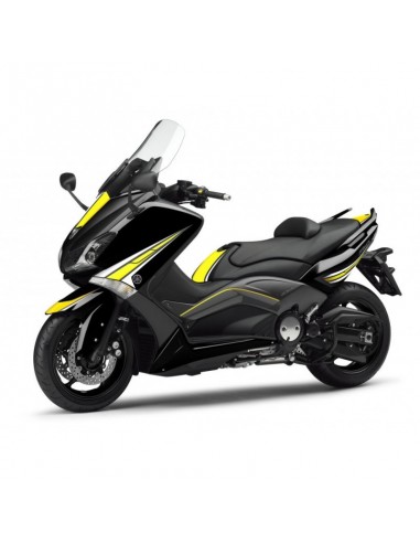 Kit déco adhésifs Puig 8421 Jaune pour Scooter Yamaha TMAX 530 2012-2014 