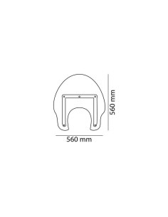 Pare-brise America II 6376 Puig 