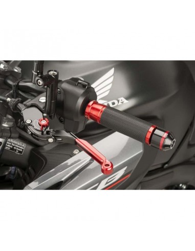 Embouts De Guidon Courts Avec Anneaux 8035 - Honda CB300R Neo Sport Cafe, CB500F, CB500X, CBR500R, CB650F, CBR650F 