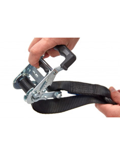 Sangle d'arrimage avec boucle et cliquet deluxe  2