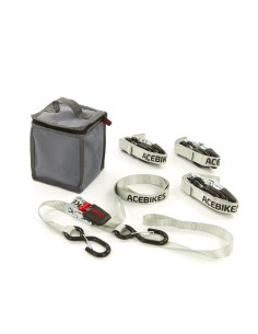 Sangles d'arrimage avec cliquet pour scooter  2