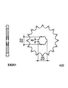 NSR.50 '89/94 15X38 FE420SRG  (AC11) 2