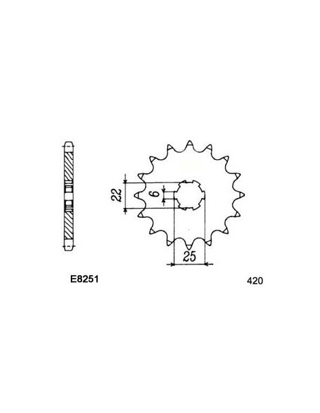 NSR.50 '89/94 15X38 FE420SRG  (AC11)