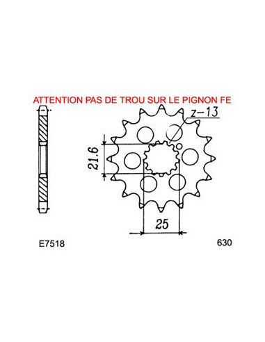GS.750 '77/79 15X41 RK630GSV *