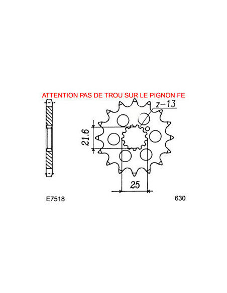 GS.750 '77/79 15X41 RK630GSV *