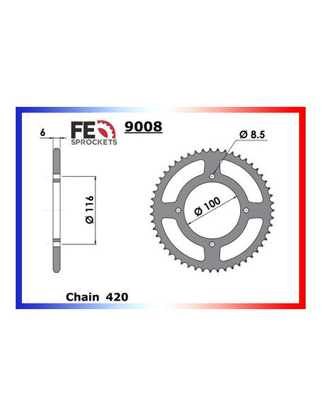 KX.80 '89 13X54 RK420MRU  (N2/P2) Grandes roues