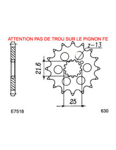 Z.750.L1/L2 '81/82 13X33 RK630GSV * 2