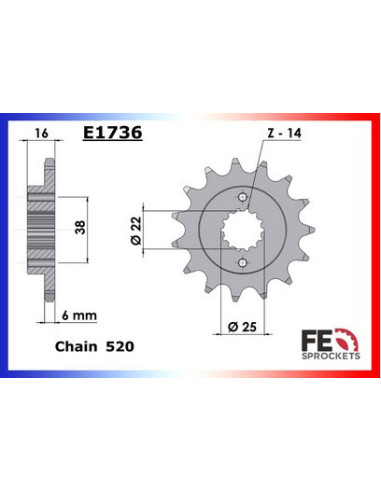 748.BIPOSTO / 748.S '95/03 14X38 RK520GXW *