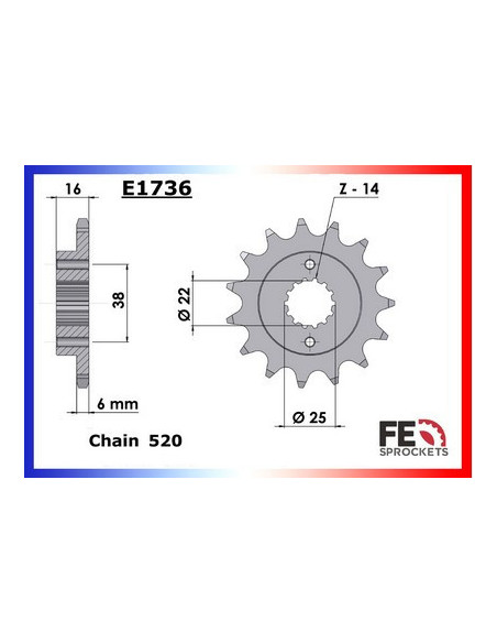 748.BIPOSTO / 748.S '95/03 14X38 RK520GXW *